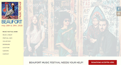 Desktop Screenshot of beaufortmusicfestival.com